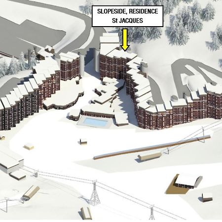 Slopeside La Plagne Bellecote Lägenhet Exteriör bild